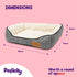 Dog Calming Sleeping Bed Warm Plush Cushion - Medium