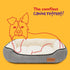 Dog Calming Sleeping Bed Warm Plush Cushion - Large