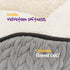 Dog Calming Sleeping Bed Warm Plush Cushion - Large