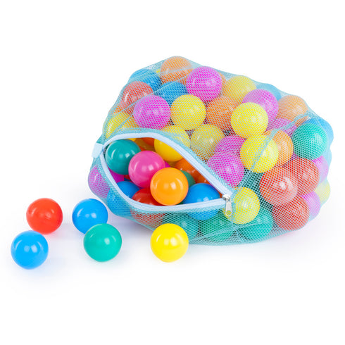 100 Soft Play Balls - Multicoloured