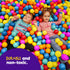 100 Soft Play Balls - Multicoloured