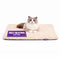 Petlicity Self Heating Pet Bed 60x45cm - No Electricity Required - Machine Washable - Beige