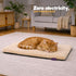 Petlicity Self Heating Pet Bed 60x45cm - No Electricity Required - Machine Washable - Beige