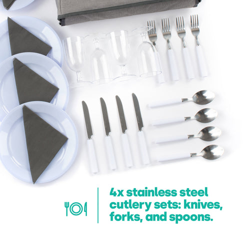 4-Person Picnicware Set