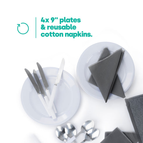 4-Person Picnicware Set