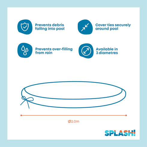 SPLASH! AquaRing 6ft Pool Cover
