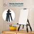 LIVIVO Portable Telescopic Artist Easel for Canvas 160cm, Black