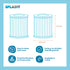 4 Pack Pool Pump Filter Cartridges - 530 Gallons