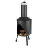 Razzo Iron Chiminea - Black