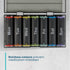Fineway Weekly Pill Organiser Morning/Evening with Storage Box - 7 Day Colour-Coded - Black