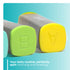 Fineway Weekly Pill Organiser Morning/Evening with Storage Box - 7 Day Colour-Coded - Transparent