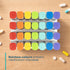 Fineway Monthly Pill Organiser Morning/Evening with Stand - 28 Day Colour-Coded - White