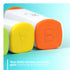 Fineway Monthly Pill Organiser Morning/Evening with Stand - 28 Day Colour-Coded - White