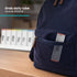Fineway Monthly Pill Organiser Morning/Evening with Stand - 28 Day Colour-Coded - White