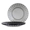 Prism Outdoor Dinner Plates Set of 4 - Smoke Grey