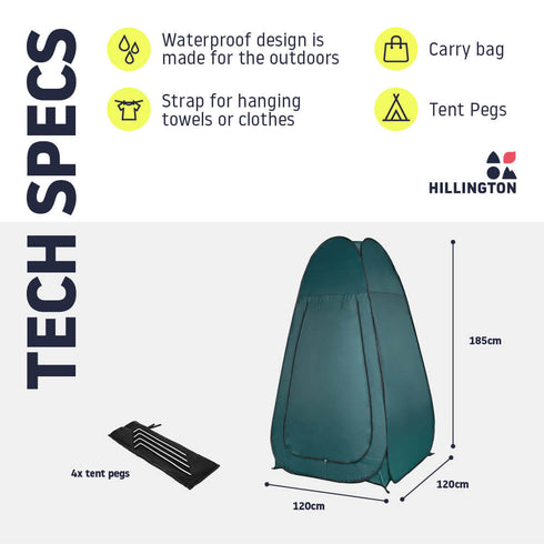 Pop-Up Privacy Tent - Green