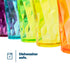 6 Plastic Tumblers - Rainbow