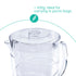 Swirl Outdoor 2L Pitcher - Transparent