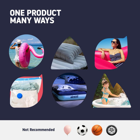 3-in-1 Portable USB Air Pump