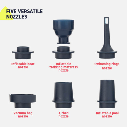 3-in-1 Portable USB Air Pump