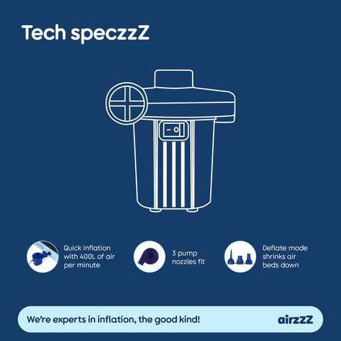 Electric Air Pump - Blue