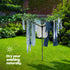 4-Arm Rotary Clothes Airer - Charcoal