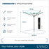 4-Arm Rotary Clothes Airer - Charcoal
