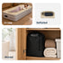 airzzZ SlumberPlus Air Bed Single - High Raised with Built-in Electric Pump - Beige Flocked