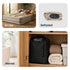 airzzZ SlumberPlus Air Bed Double - High Raised with Built-in Electric Pump - Beige Flocked
