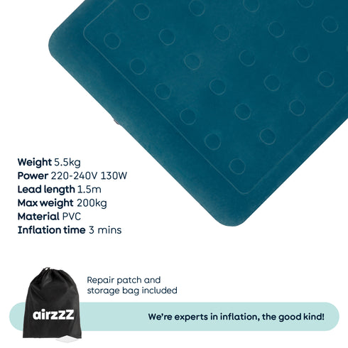 SlumberPlus Self Inflating Double Air Bed