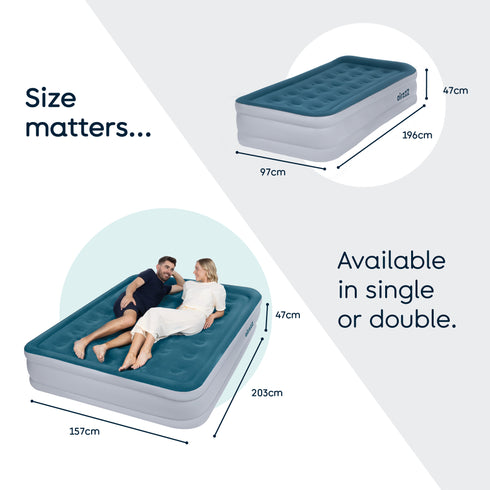 SlumberPlus Self Inflating Double Air Bed