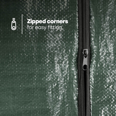 3-Seater Garden Swing Cover - Green