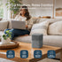 Clayr HumiDrop Refillable Interior Dehumidifier 1000ml - Grey 2 Refill Bags