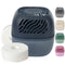 Clayr Reusable Dehumidifier 1000ml - 2 Refill Tabs Silicon Anti-Spill - Navy