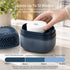 Clayr Reusable Dehumidifier 1000ml - 2 Refill Tabs Silicon Anti-Spill - Navy