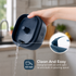 Clayr Reusable Dehumidifier 1000ml - 2 Refill Tabs Silicon Anti-Spill - Navy