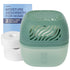 Clayr Reusable Dehumidifier 1000ml - 2 Refill Tabs Silicon Anti-Spill - Sage