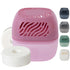 Clayr Reusable Dehumidifier 1000ml - 2 Refill Tabs Silicon Anti-Spill - Pink