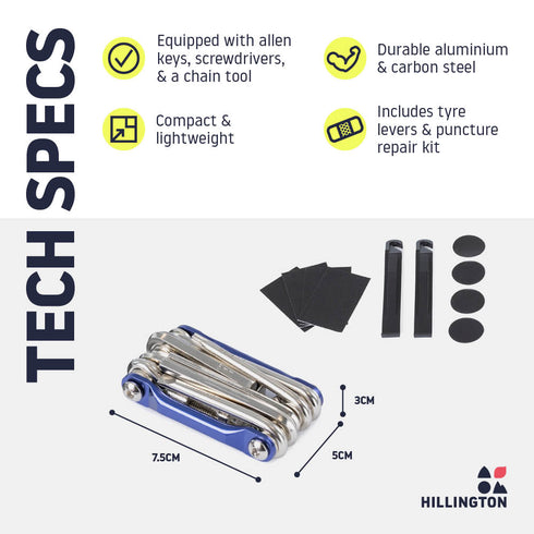 Bike Repair Multi-Tool Kit