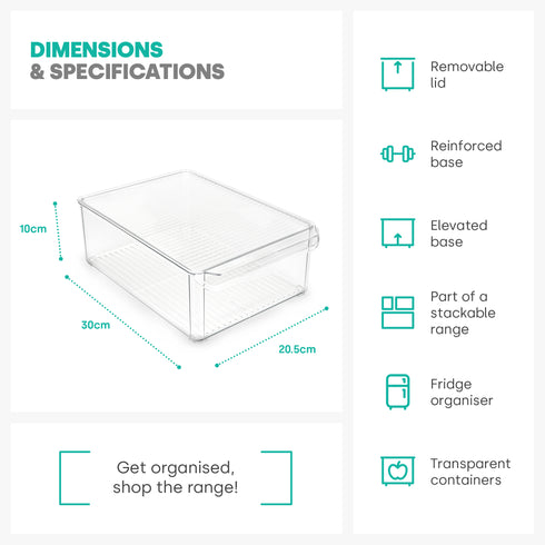 Fridge Storage Container - L