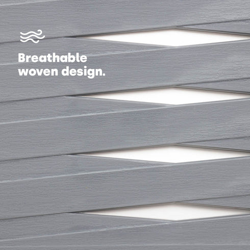 Kaari Grey Woven Basket - 7L