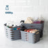 Kaari Grey Woven Basket - 13L