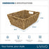 Seagrass Hampers Set of 4