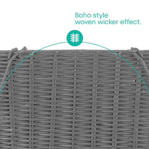 Stair Storage Basket - Grey