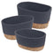 Tulla Seagrass Basket Set -Slate