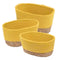 Tulla Seagrass Basket Set - Sunflower