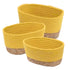 Tulla Seagrass Basket Set - Sunflower