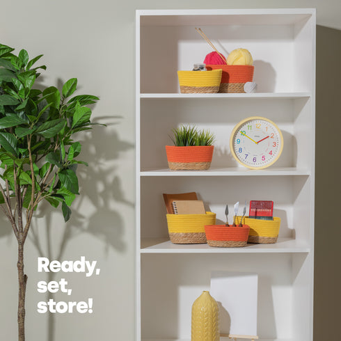 Tulla Seagrass Basket Set - Sunflower