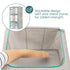 Folding Storage Bag with Metal Frame - Grey