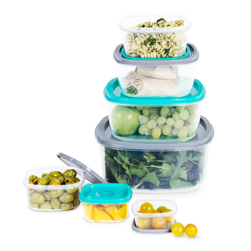 Livivo 7PC Square Food Containers